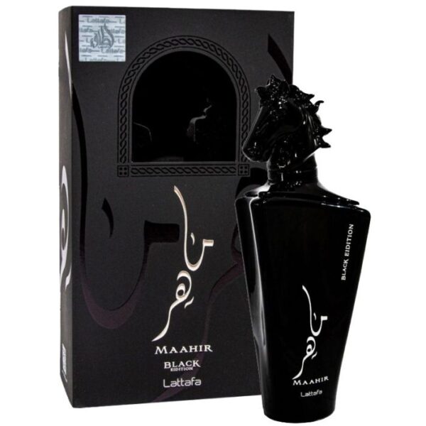 Perfume Árabe Lattafa Maahir Black Edition Eau de Parfum x 100ml