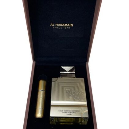Perfume Arabe Al Haramain Amber Oud Gold Edition Extreme Pure Perfume Gift Set x 100ml