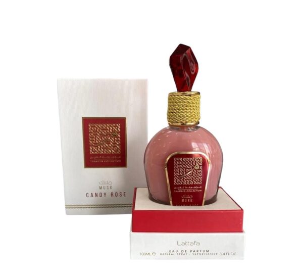 Perfume Árabe Lattafa Musk Candy Rose Eau de Parfum x 100ml