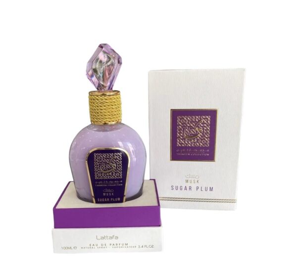 Perfume Árabe Lattafa Musk Sugar Plum Eau de Parfum x 100ml