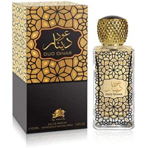 Perfume Árabe Al Fares Oud Dinar Eau de Parfum x 100ml