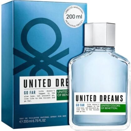 Perfume Benetton United Dreams Go Far Eau de Toilette x 200ml