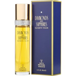 Perfume Elizabeth Taylor Diamonds and Sapphires For Women Eau de Toilette x 100ml
