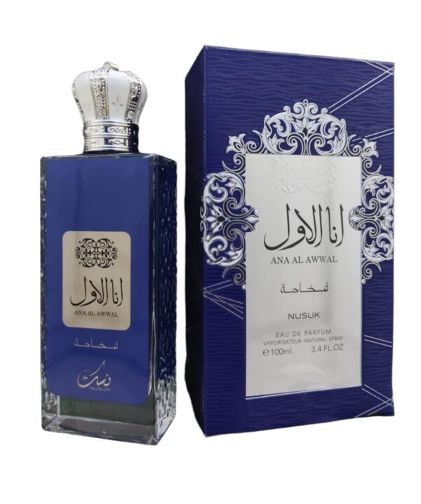 Perfume Árabe Nusuk Ana Al Awwal Blue Eau de Parfum x 100ml – Unisex