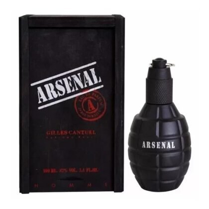 PERFUME ARSENAL BLACK GILLES CANTUEL – 100ML – HOMBRE – EAU DE TOILETTE