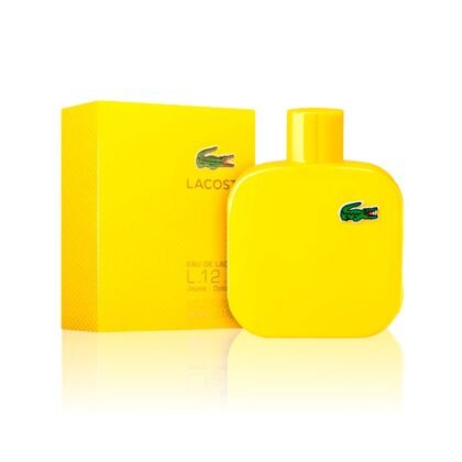 Perfume Lacoste L12 Jaune Optimistic – Eau De Toilette – 175Ml – Hombre