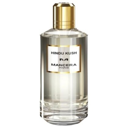 Mancera Hindu Kush, perfume oriental y especiado con incienso y pachulí, símbolo de misterio y elegancia.