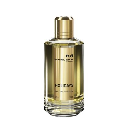 Mancera Holidays, perfume tropical y solar con coco y tiaré, símbolo de frescura y elegancia veraniega.