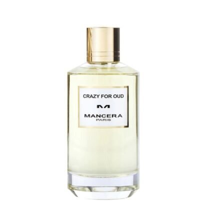Mancera Crazy For Oud, perfume oriental y amaderado con oud y cuero, símbolo de lujo y elegancia.