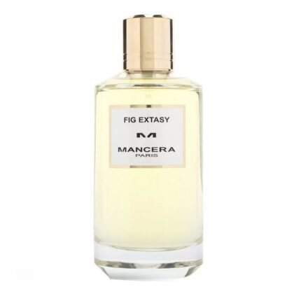 Mancera Fig Extasy, perfume afrutado y amaderado con higo y jazmín, símbolo de frescura y elegancia.