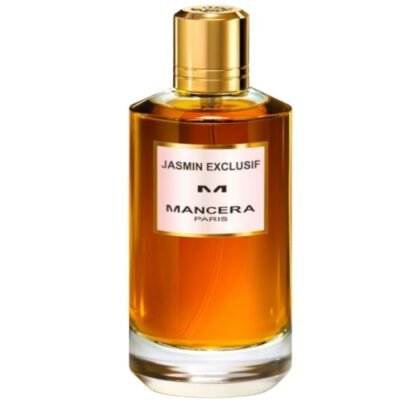 Mancera Jasmin Exclusif, perfume floral y oriental con jazmín y pachulí, símbolo de misterio y elegancia.