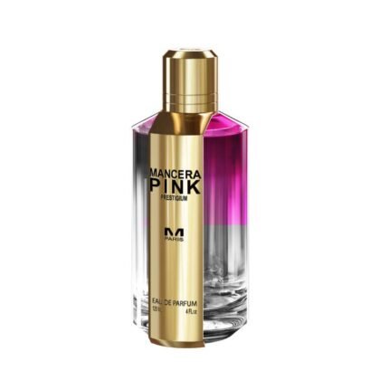 Mancera Pink Prestigium, perfume floral y oriental con rosa y oud, símbolo de misterio y elegancia.