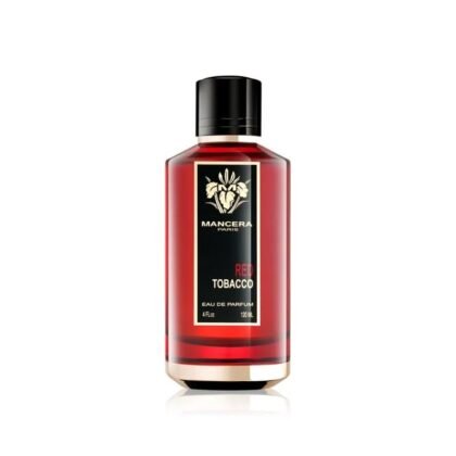 Mancera Red Tobacco, perfume especiado con tabaco y oud, símbolo de misterio y elegancia oriental.