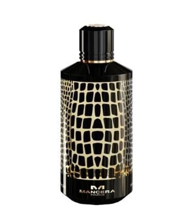 Mancera Wild Python, perfume floral con jazmín y vainilla, símbolo de misterio y elegancia oriental.