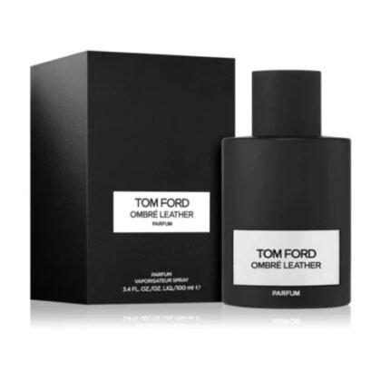 Tom Ford Ombre Leather Parfum, perfume unisex con frescura especiada, corazón floral-amaderado y base cálida envolvente.