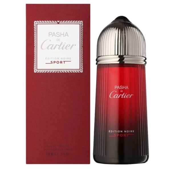 Perfume Pasha de Cartier Edition Noire Sport Eau de Toilette – 150ml – Hombre