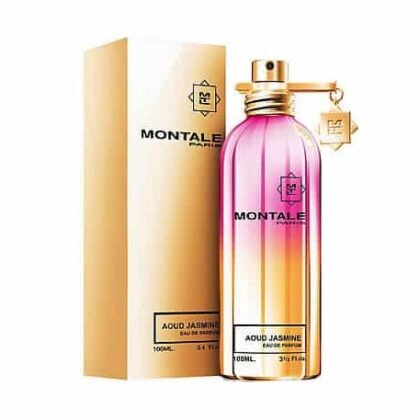Montale Aoud Jasmine, perfume floral con jazmín y oud, símbolo de misterio y elegancia oriental.