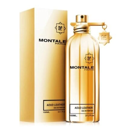 Montale Aoud Leather, perfume intenso con cuero y oud, símbolo de misterio y elegancia oriental.