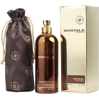 Montale Aoud Musk, perfume intenso con oud y almizcle, símbolo de misterio y elegancia oriental.