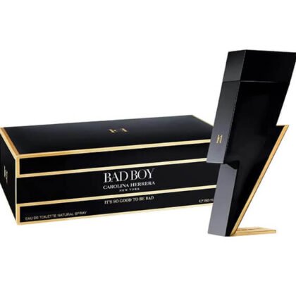 Carolina Herrera Bad Boy, perfume masculino con frescura especiada, corazón aromático y base cálida envolvente.