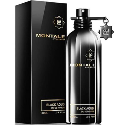 Montale Black Aoud, perfume unisex con frescura floral, corazón amaderado y base cálida envolvente.