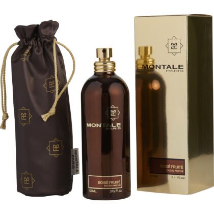 Montale Boise Fruite, perfume unisex con frescura frutal, corazón floral-amaderado y base cálida envolvente.
