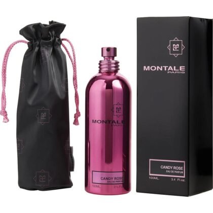 Montale Candy Rose, perfume femenino con frescura frutal, corazón floral y base cálida envolvente.