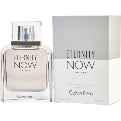 Eternity Now, perfume femenino con frescura frutal, corazón floral y base cálida envolvente.