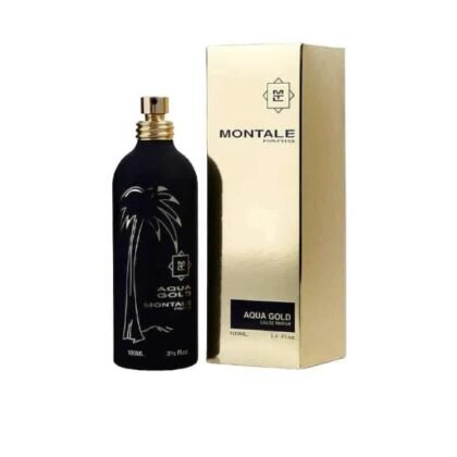 Montale Aqua Gold, perfume cítrico y floral con almizcle, símbolo de frescura y elegancia mediterránea.