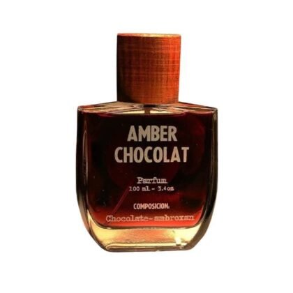Amber Chocolat The Lab Perfumes, fragancia gourmand elegante con notas dulces, ambarinas y amaderadas.