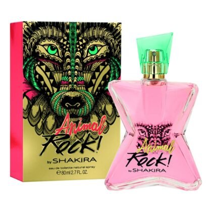 Shakira Animal Rock, fragancia vibrante con notas cítricas, florales y amaderadas.
