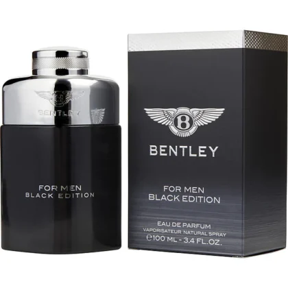 Bentley For Men Black Edition: perfume masculino que celebra la elegancia y el misterio.