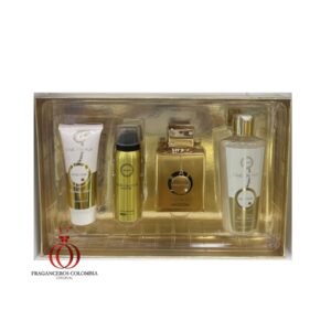 Perfume Árabe en Estuche Club de Nuit Milestone Eau de Parfum 4 Piezas – 105ml – Unisex