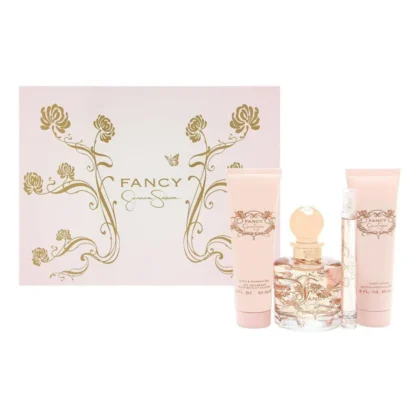 Dulzura y elegancia en el Estuche Fancy Jessica Simpson, el perfume que ilumina cada ocasión.