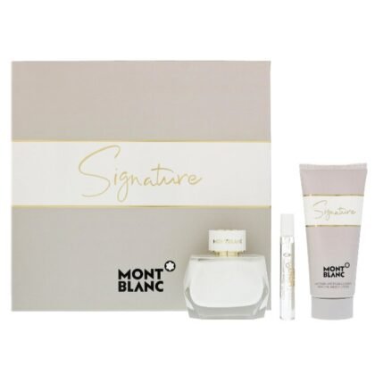 Elegancia y frescura en el Estuche Montblanc Signature, un set completo para cada ocasión.