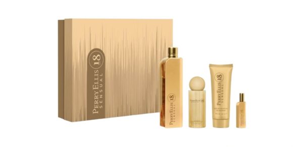 Perfume en Estuche Perry Ellis 18 Sensual Eau de Parfum 4 Piezas – 100ml – Mujer