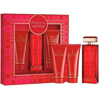 Estuche Red Door, set elegante con fragancia frutal, floral y amaderada.