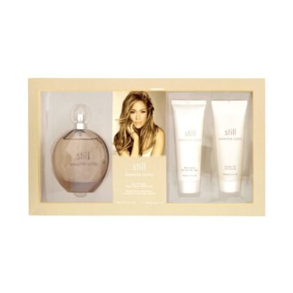 Estuche Still Jennifer Lopez, set elegante con fragancia cítrica, floral y amaderada.