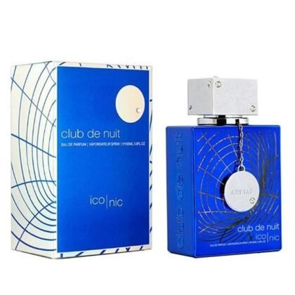 Armaf Club de Nuit Iconic, perfume masculino elegante con notas cítricas, especiadas y amaderadas.