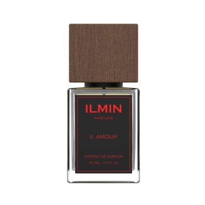 ILMIN IL Amour, fragancia romántica con notas frutales, florales y amaderadas.