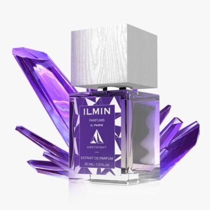 ILMIN IL Paris Amethysht, perfume unisex con frescura cítrica, corazón floral y base cálida sensual.