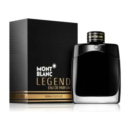 Montblanc Legend, perfume masculino con notas cítricas, frutales y base cálida envolvente.