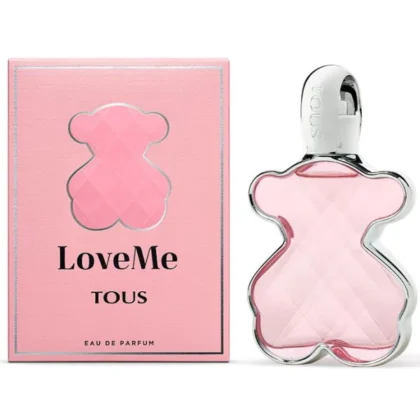 Perfume Loveme Tous, aroma femenino fresco y elegante con notas frutales, florales y cálidas.