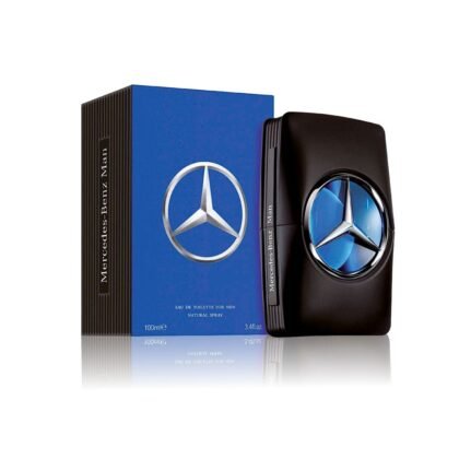 Mercedes Benz Man, fragancia masculina fresca con notas frutales, aromáticas y amaderadas.
