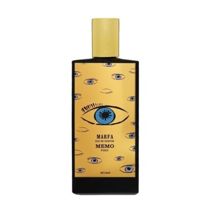 Marfa Memo Paris, perfume de lujo con frescura cítrica, corazón floral y base amaderada sensual.