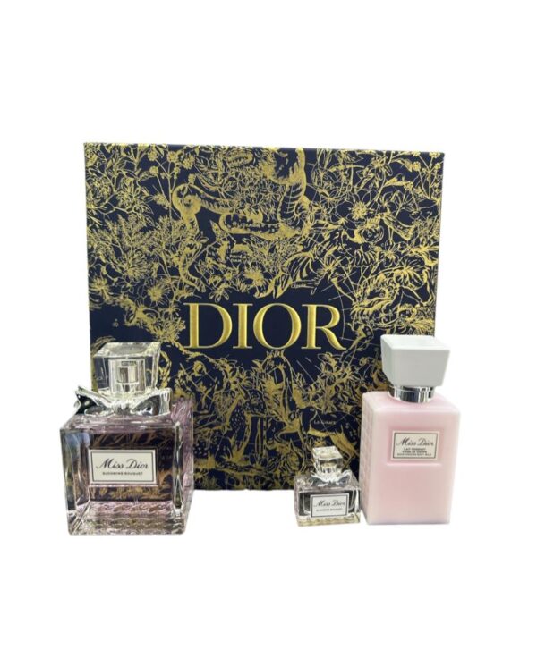 Perfume en Estuche Miss Dior Blooming Bouquet Eau de Toilette 3 Piezas – 100ml – Mujer