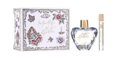Lolita Lempicka Mon Premier, fragancia icónica con notas frutales, florales y gourmand.