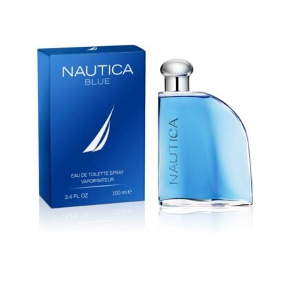 Nautica Blue, fragancia fresca y marina con notas frutales, florales y amaderadas.