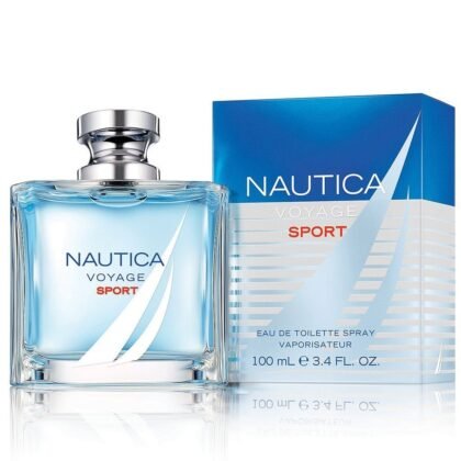 Nautica Voyage Sport, fragancia fresca y marina con notas cítricas, aromáticas y amaderadas.