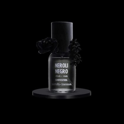 Neroli Negro The Lab Perfumes, fragancia unisex cítrica y oscura con notas florales y base cálida.